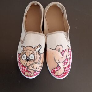 Slip On Pink Portraits