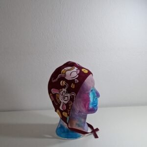 Medical Cap Burgundy Sweet