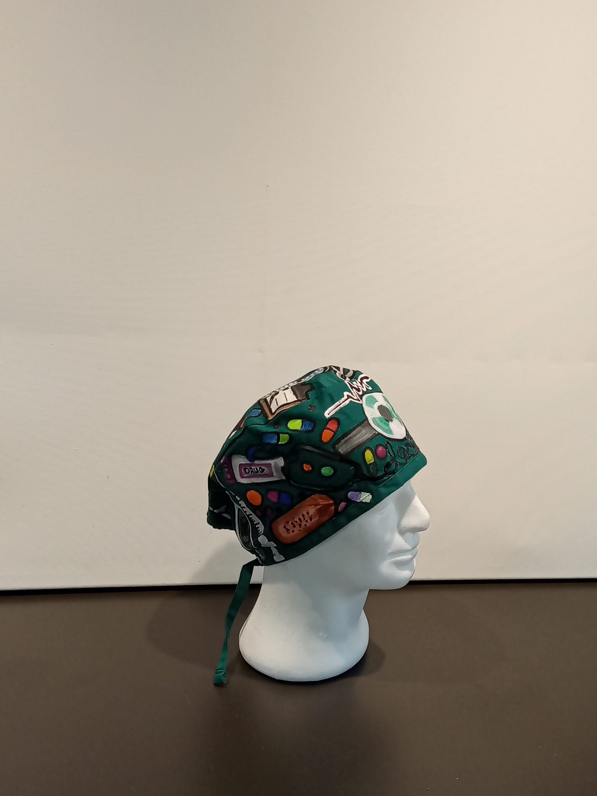 Medical Cap Green Jungle - Image 3