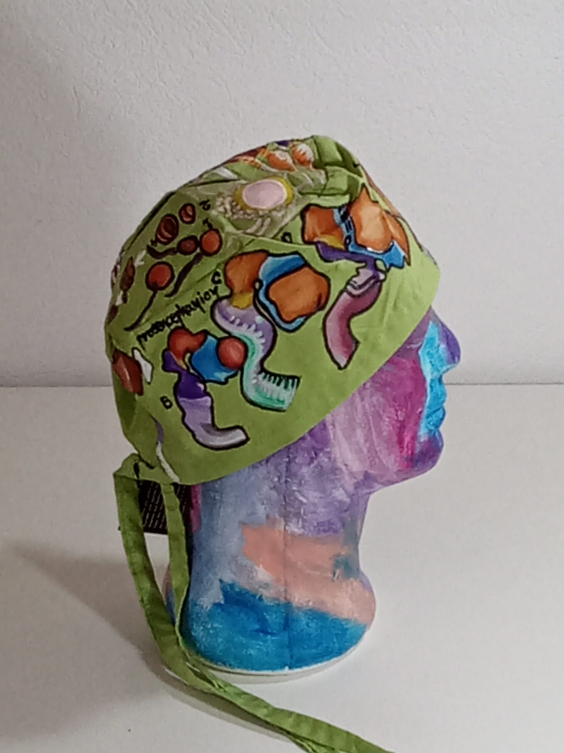 Medical Cap Light Green Stories - Image 2