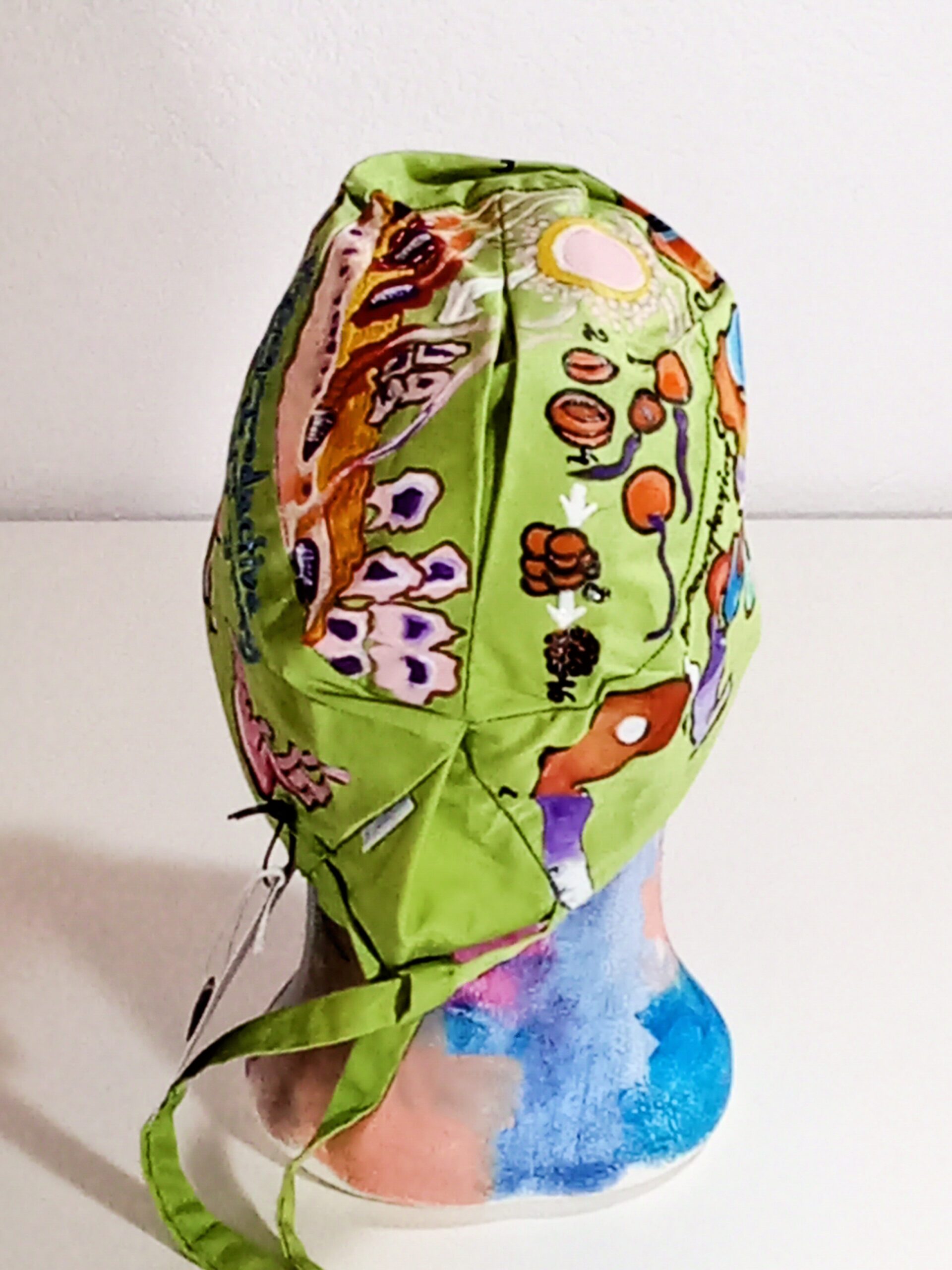Medical Cap Light Green Stories - Image 3