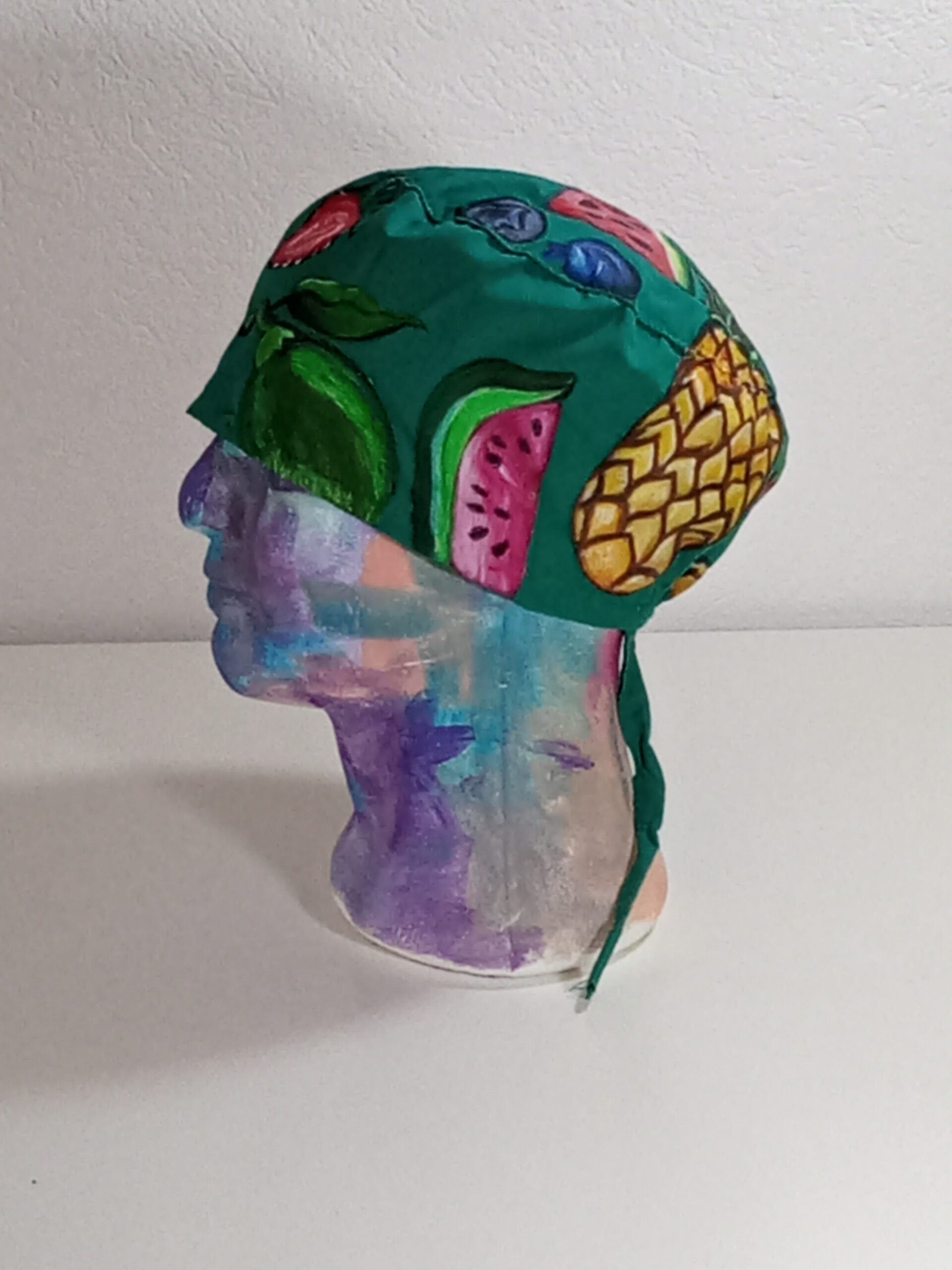 Medical Cap Tropical Green - Image 2