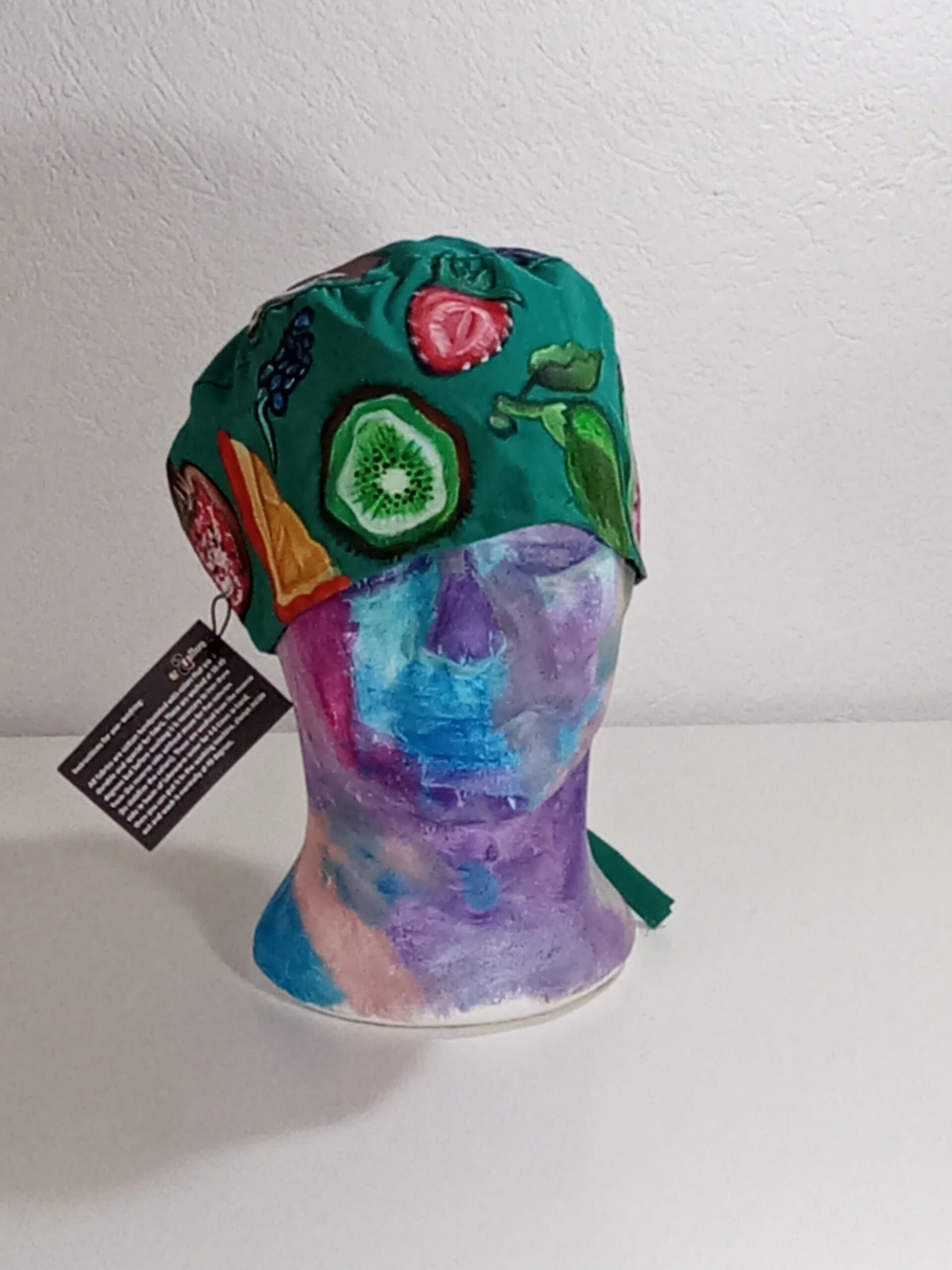 Medical Cap Tropical Green - Image 3