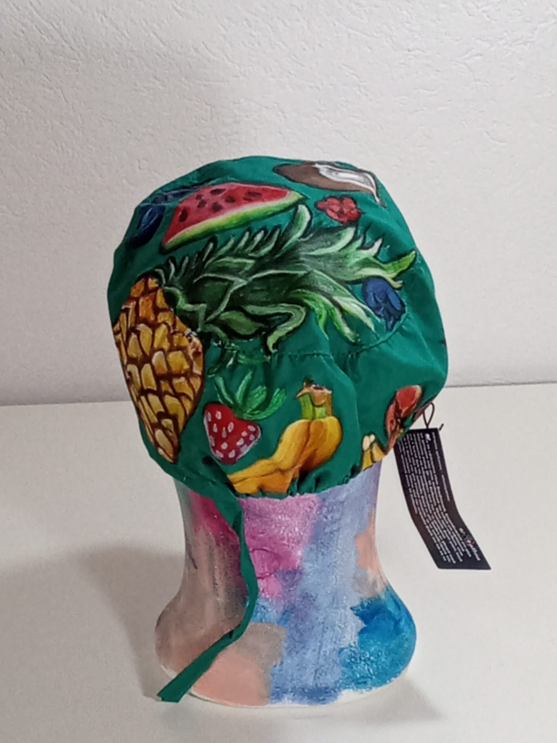 Medical Cap Tropical Green - Image 4
