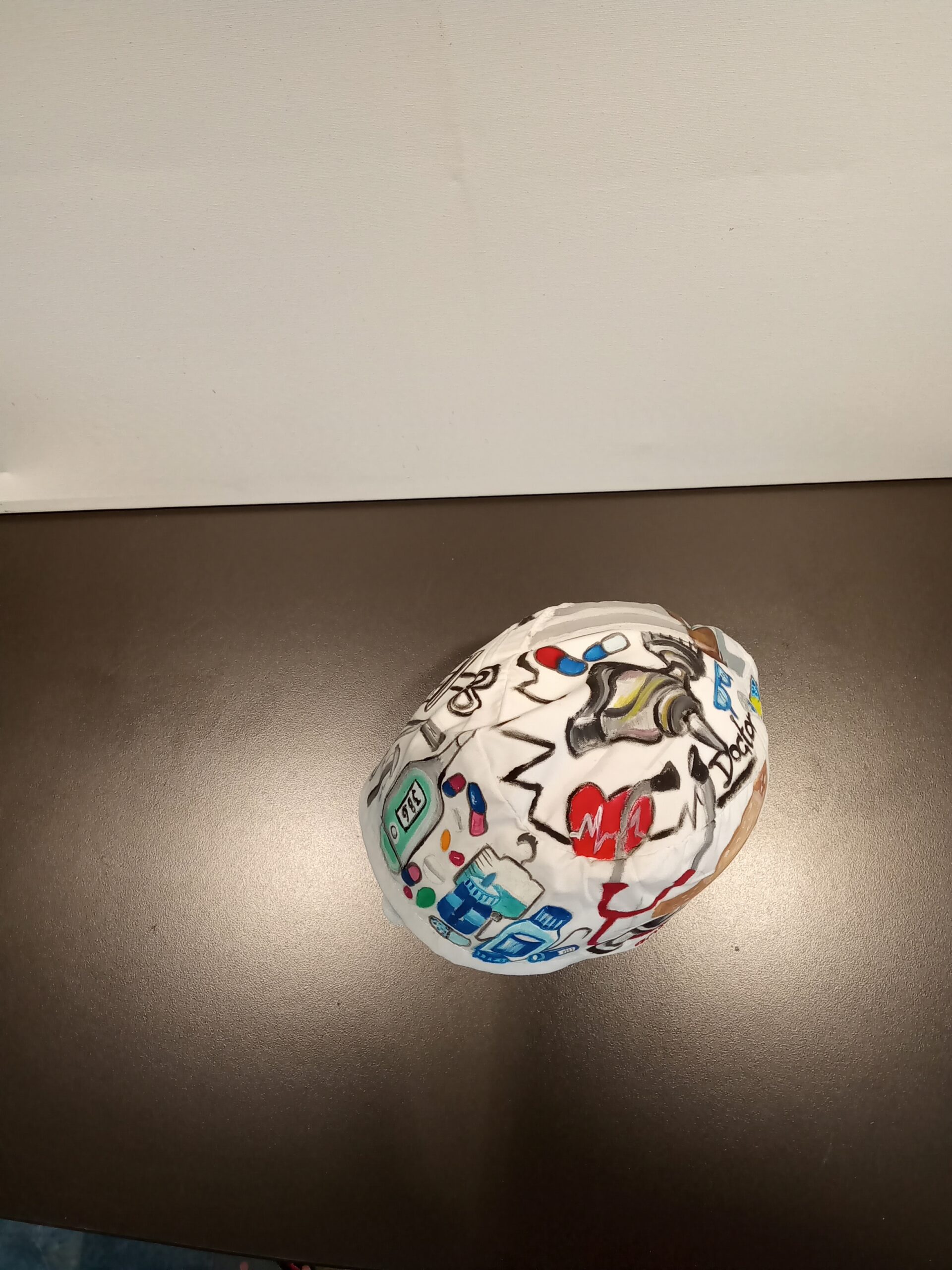 Medical Cap White Comic Care