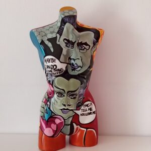 Display Bust Portrait Collage