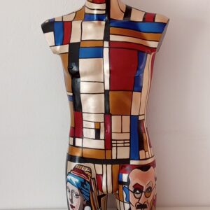 Display Bust Stained Glass