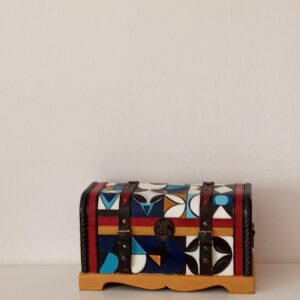 Box Storage Geometric Tall