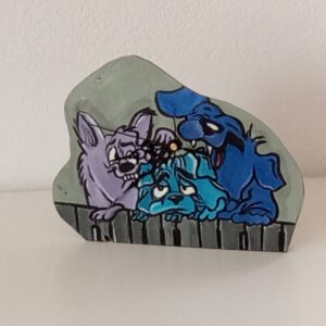 Case Blue Flower Notes