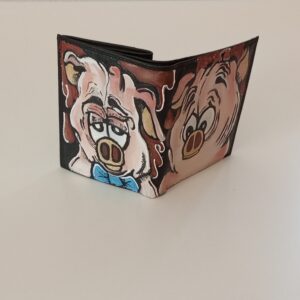 Wallet Dogs Sepia