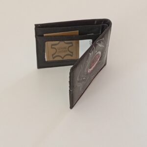 Wallet Red Hearts Graphic