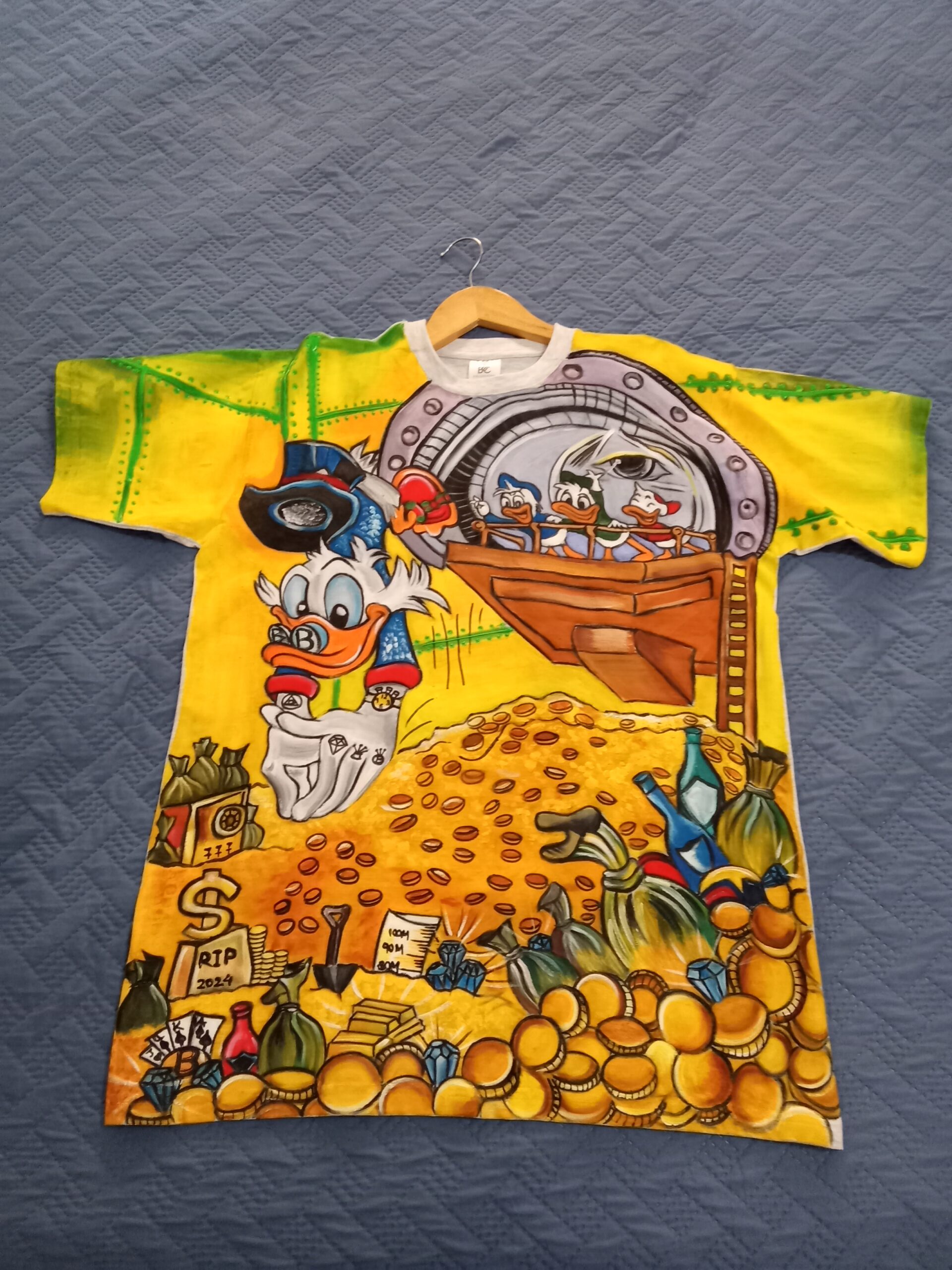 T-shirt Casino Pop Yellow