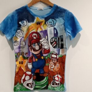 T-shirt Game Heroes Blue