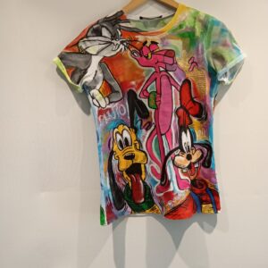 T-shirt Mickey Color Splash