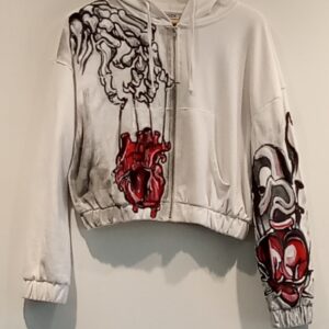 White Jacket Rose Portrait